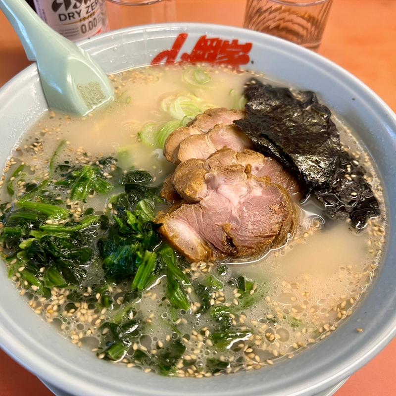 塩チャーシュー麺中(ラーメン山岡家 さいたま宮前店)