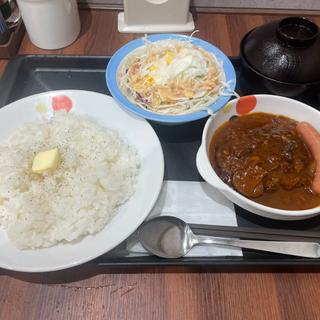 ポーランド風ミエロニィハンバーグ定食(松屋 藤沢南口店 )