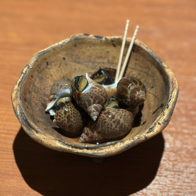 バイ貝の旨煮(坐松本)