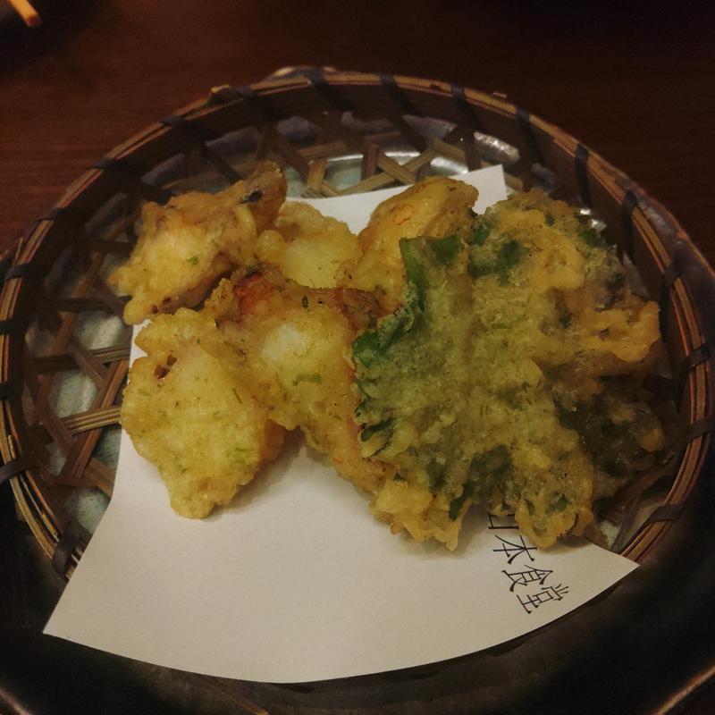 タコの唐揚げ(山本食堂)