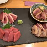 刺身盛り4種(合鴨専門店 香春 KAWARA)