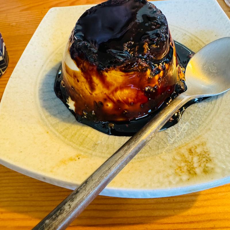 カラメルが苦い焼きプリン(山雨堂 みなかみ)