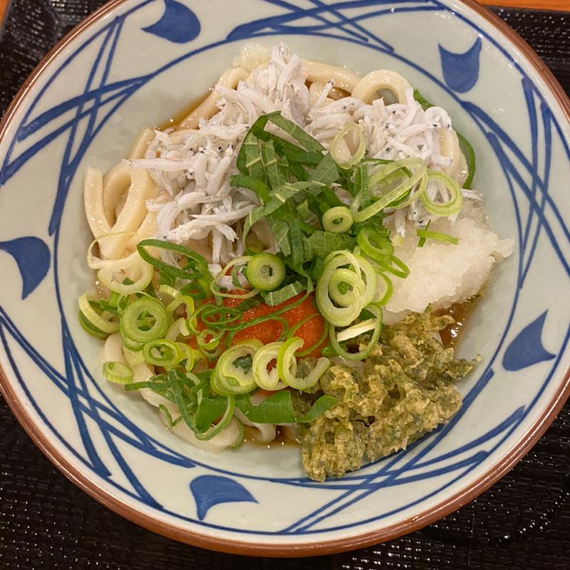 めんたいしらすおろし(丸亀製麺大阪狭山)