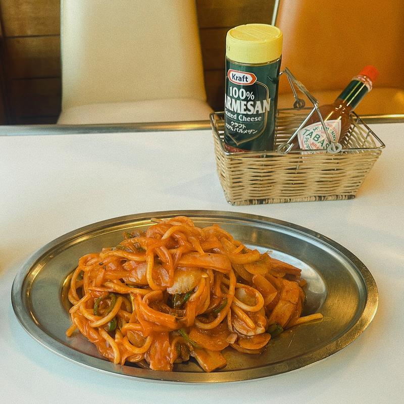 ナポリタンとアイスコーヒー(ケルン )