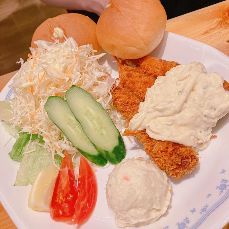 エビフライプレート(コメダ珈琲店 荻窪南口店)