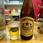 サッポロ赤星ラガー(大衆酒場 チャン栓チャン)