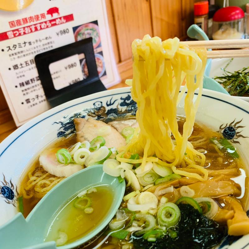しょうゆラーメン(雪っ子 橋場店 （ユキッコ）)