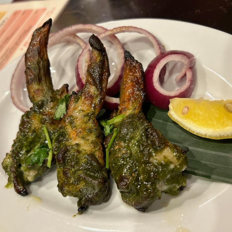 ガロワールの鶏手羽焼き(Indian Street food & Bar Gond)