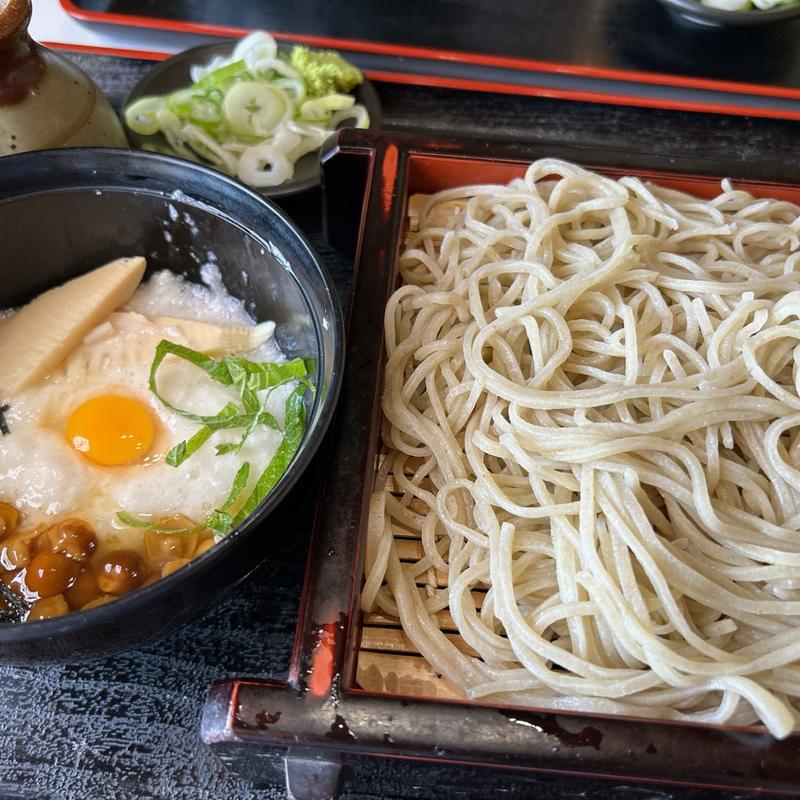 とろろそば(そば處 とろじ)