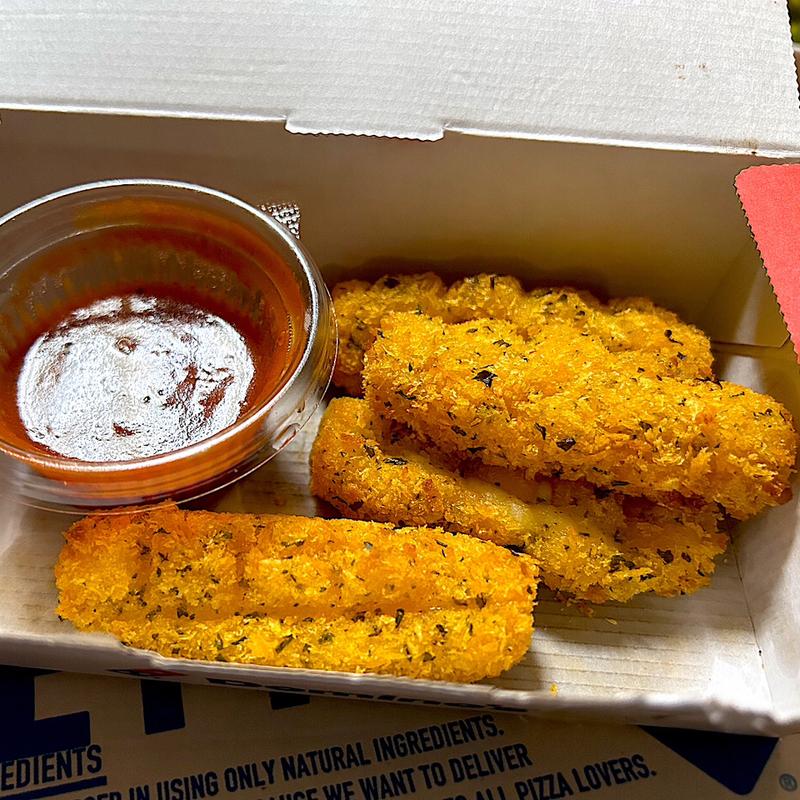 のび〜るチーズ棒(ドミノピザ 五橋店)