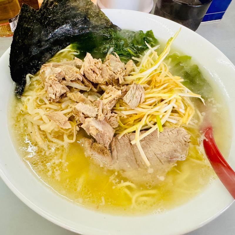 ラーメン中盛り＋ネギ＋もやし(ラーメンショップ 122号騎西店)