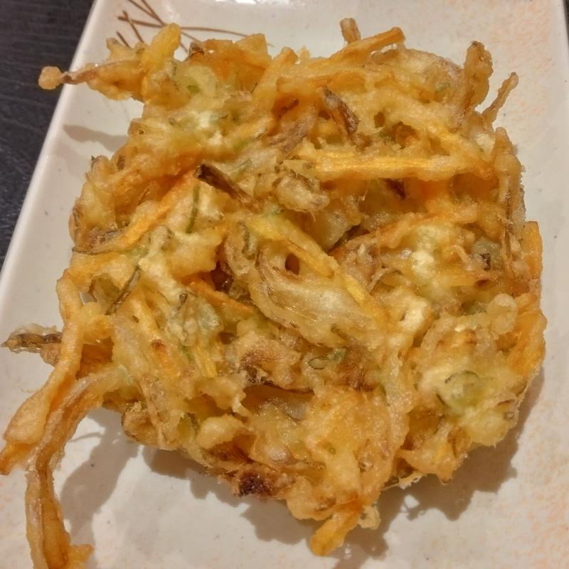野菜かき揚げ(本場さぬきうどん めりけんや 武蔵小杉店)