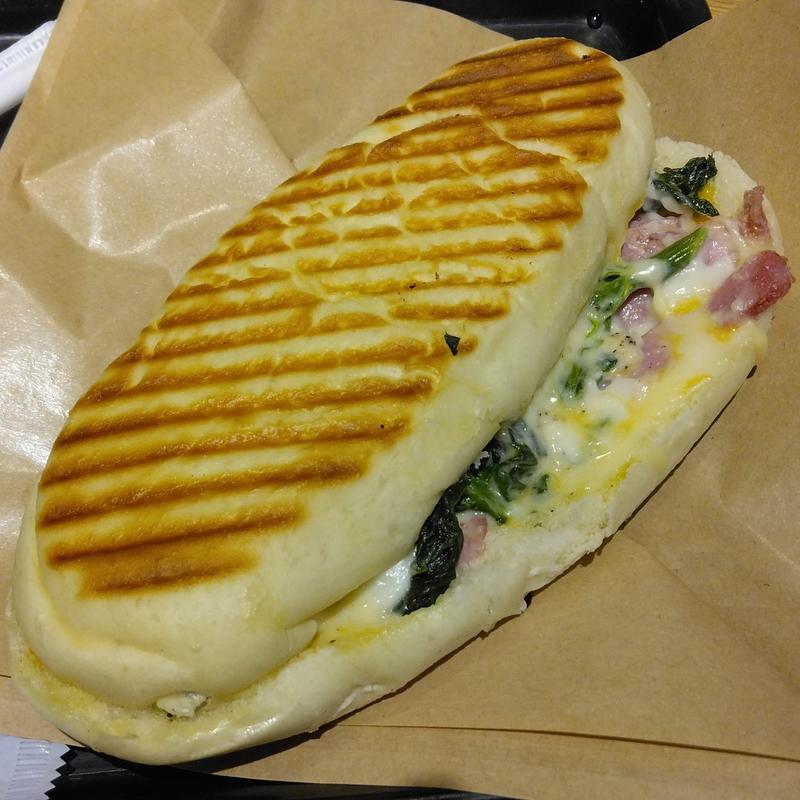 クロックムッシュ(ベックスコーヒーショップ武蔵小杉店)