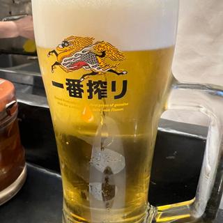 生ビール(ぎょうざの店 ひょうたん 元町店)
