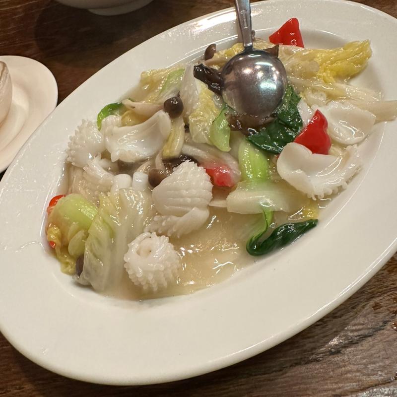 イカと季節の野菜炒め(又来軒駅家本店 )