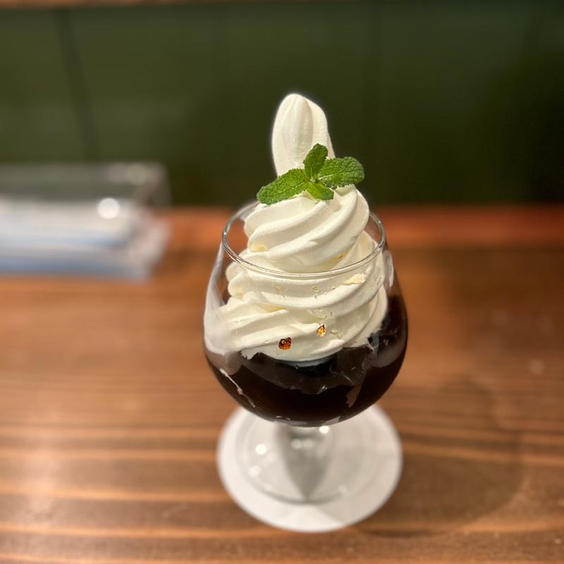 珈琲ゼリーサンデー(門前喫茶 Norah)