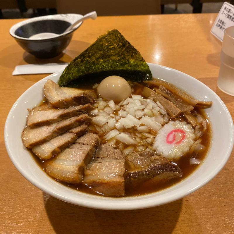 特製竹岡式ラーメン(自家製熟成麺 吉岡 目白総本店)