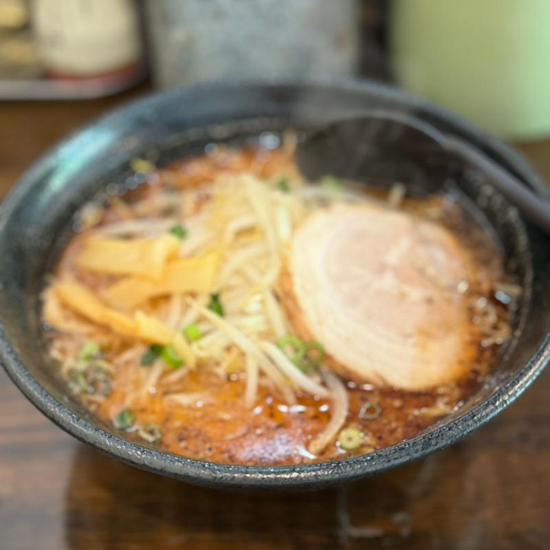 黒ニラなんばんラーメン(にらなんばんラーメン　こうしゅう　葛岡店)