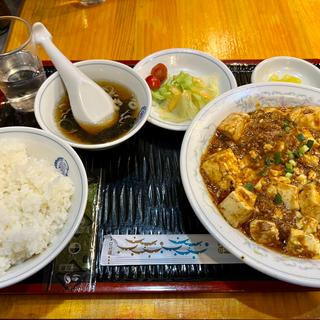 麻婆豆腐定食(三友軒)
