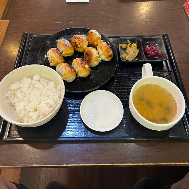 焼き餃子8個セット(ホワイト餃子 はながさ )