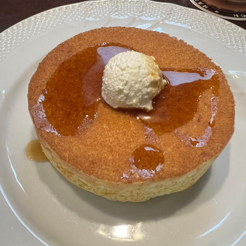 釜焼きスフレパンケーキ(星乃珈琲店 三木店)