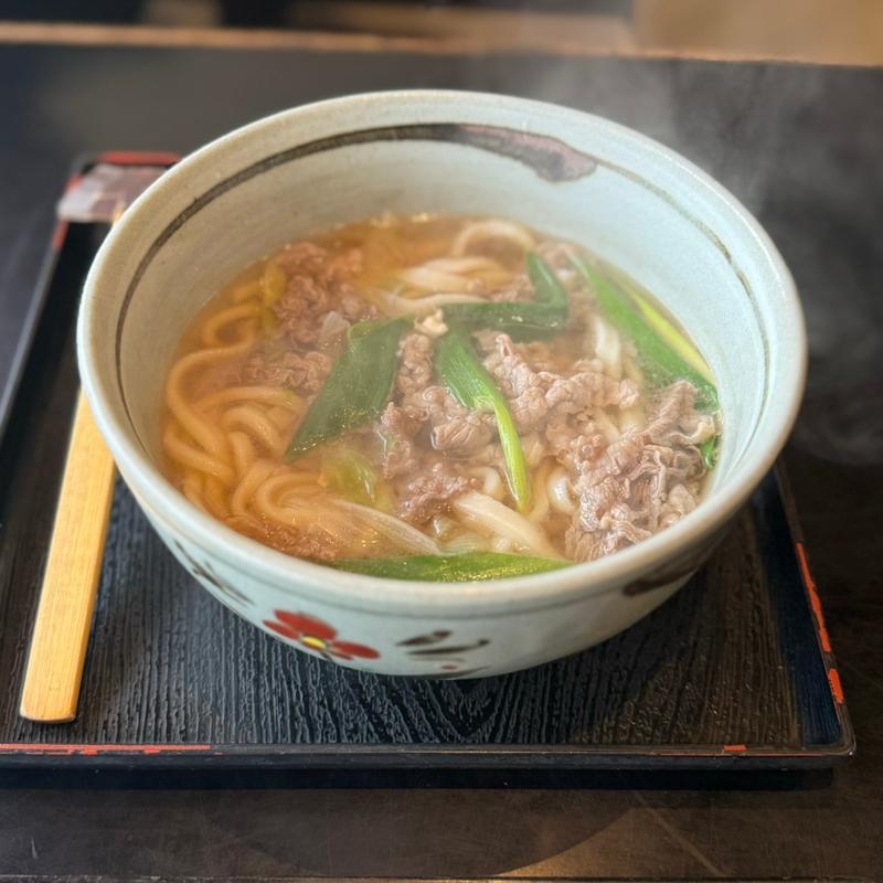 肉うどん(田吾作)