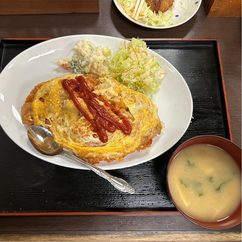 オムライス(せき食堂 )