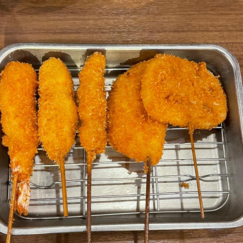 串カツ5種盛り(しゃかりき432” 新福島店 （しゃかりきしみず）)