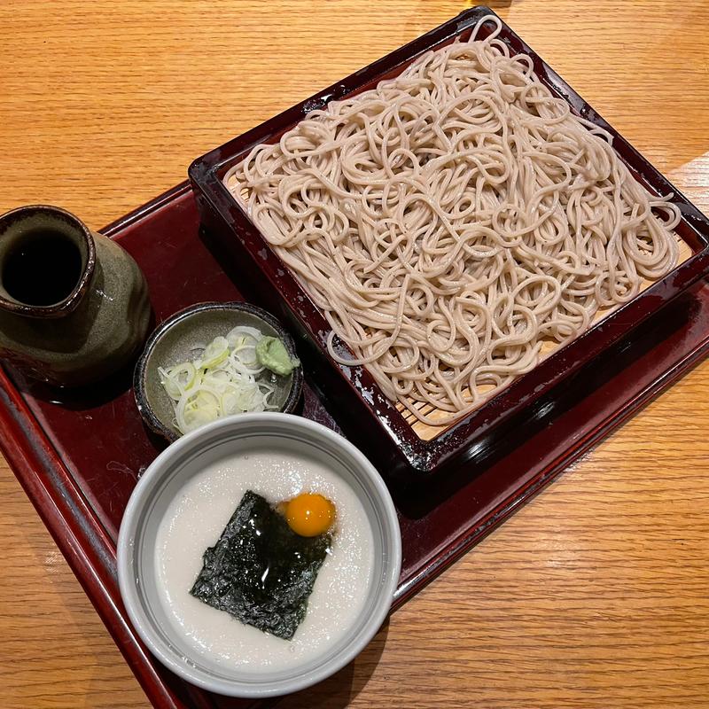 つけとろろそば(上むら)