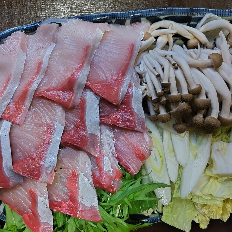 ぶりしゃぶ(海鮮屋台　あみたつ )