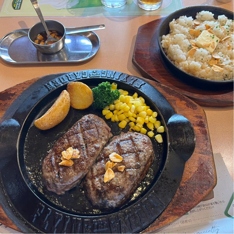 爆ハン　にんにくソース　(キング)(フライングガーデン 内原イオン前店 )