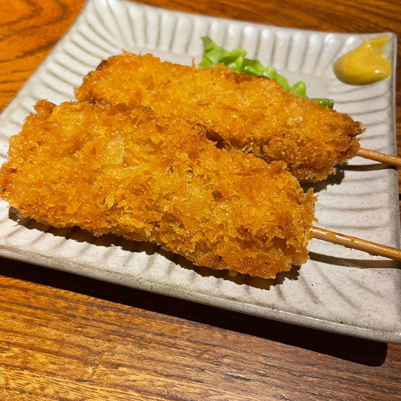 串かつセット(㐂しや（きしや）)