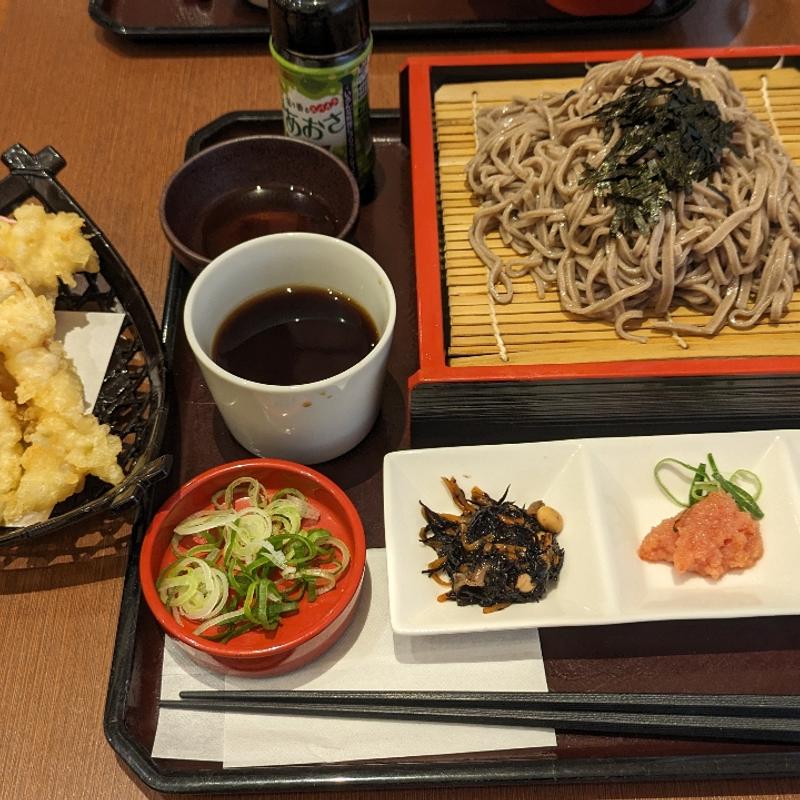 ざるそば(魚とご飯の美味しい店 四六時中 イオン大高店 )