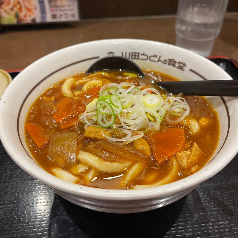和風カレーうどん(山田うどん食堂 蓮田店)