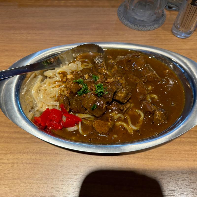 牛タンさがりカレーまぜSoba(鶏Soba Toraや)