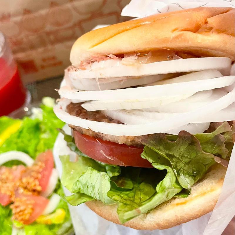 淡路島産たまねぎバーガー 和風しょうゆ仕立て(モスバーガー千歳船橋北口店)