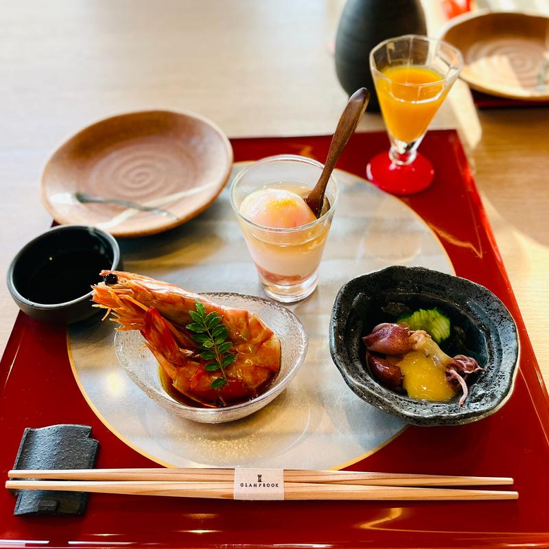 皐月　先付け(GLAMPROOKしまなみ)