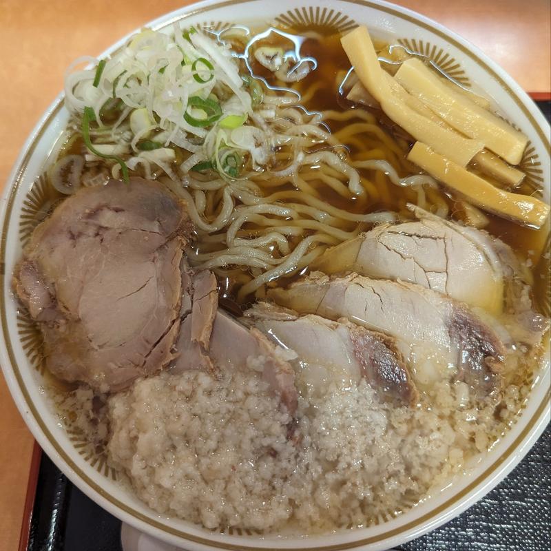 チャーシュー麺（こってり・普通）(ラーメン風林火山 酒田店)