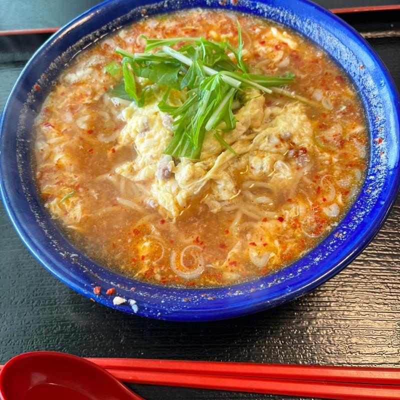 ニュータンタン麺(だしの風食堂)