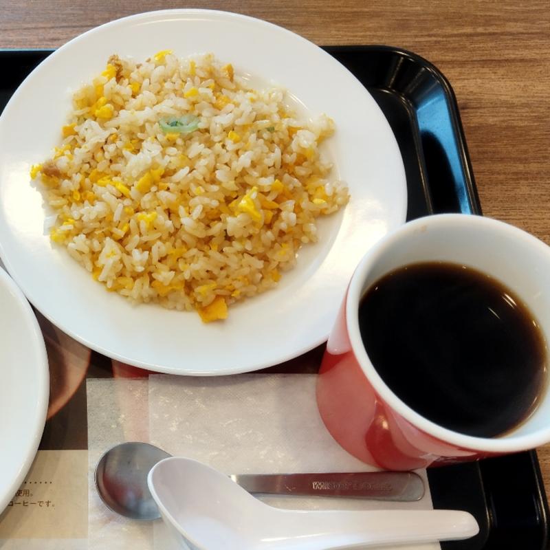 ミスド ドリンクセット(たまごチャーハン(ハーフ))(ミスタードーナツ 亀有駅前ショップ)