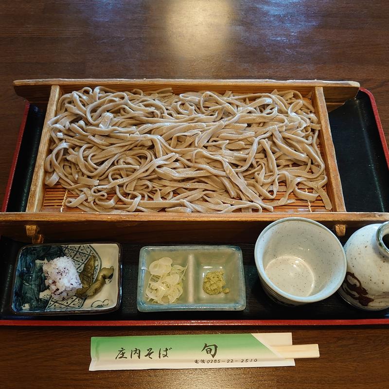 田舎そば＋大盛り(庄内そば旬 )