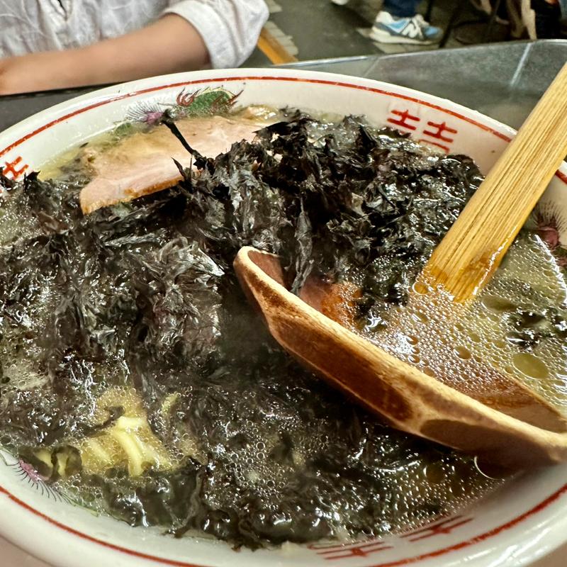 磯ノリラーメン(ラーメンショップ 希望ヶ丘店)
