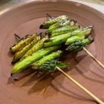 アスパラ焼き