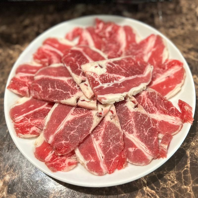 牛バラ肉100g(丸い月)