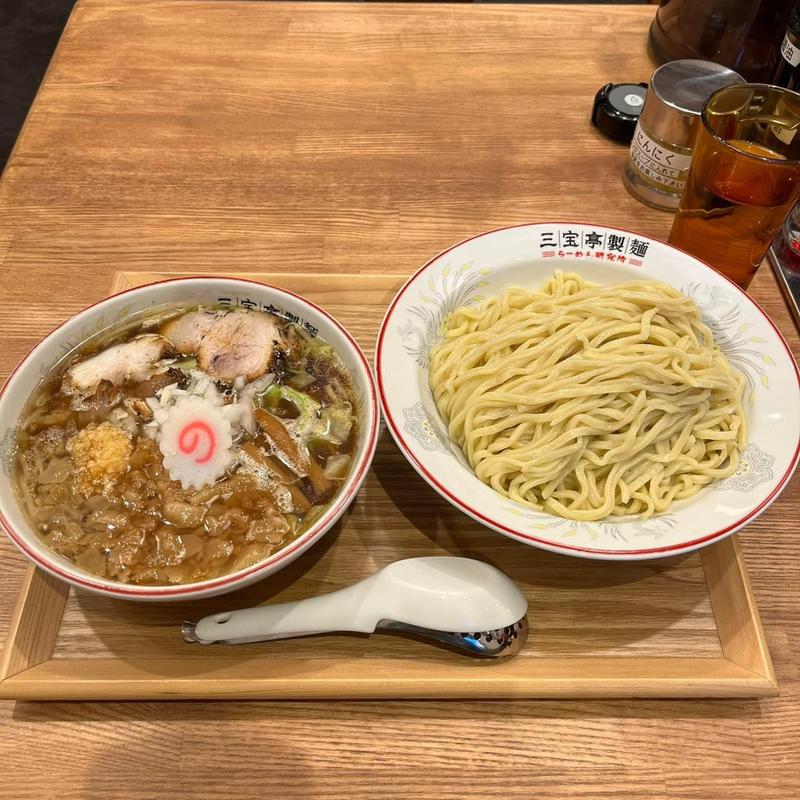 スタミナつけそば(三宝亭製麺)