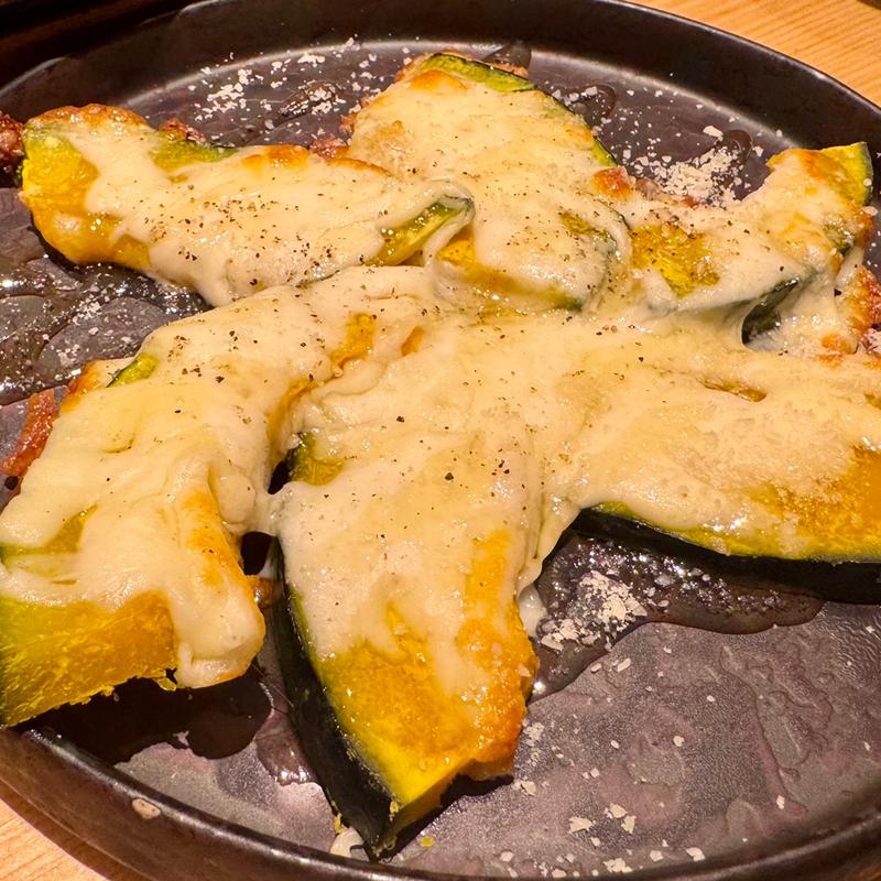 かぼちゃのハニーチーズ焼き(日々晴々)