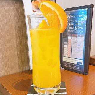オレンジジュース(さかい珈琲 京都園部店)