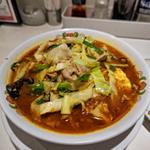 豚辛ラーメン(カレー醤味)(餃子の王将 石川町店)