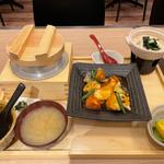 旬魚と野菜の健康黒酢あんかけ定食(五穀 浦和パルコ店)