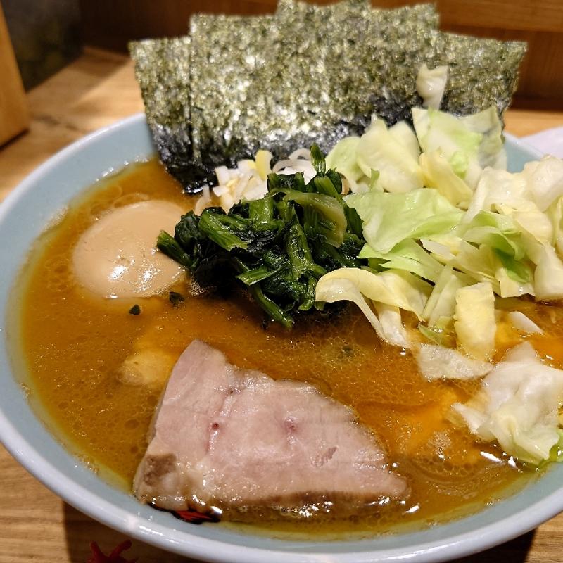 ラーメンきざみキャベツ(横浜家系ラーメン龍 郡山店)